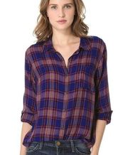 Splendid Soft Charlee Plaid Button Down Shirt