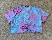 SheIn Tie Dye Top