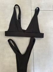 SheIn Black Bikini Set