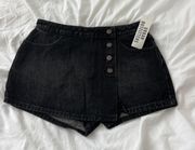 skort   Size small  Condition: NWT Color: black   Details : - Button and zipper closure  - Comfy