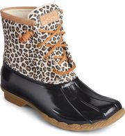 Duck Boot Leopard Print