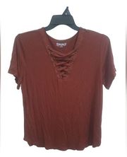 NWT Mudd women's 2XL rust tee