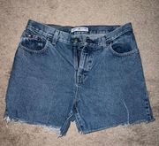 High Waisted Jean Shorts