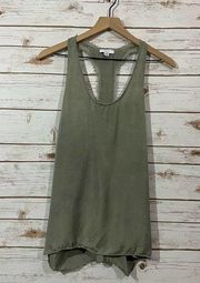 Adam by Adam Lippes Racerback Tank - Taupe - 6