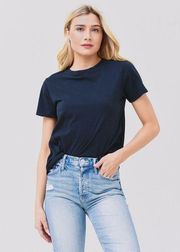 Agolde Rena Black Crew Neck T-Shirt - M