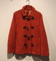 Gap Burnt Orange Wool Coat