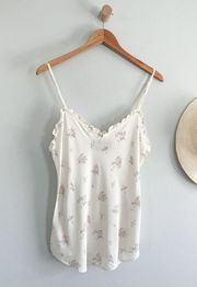 Reformation | Fiddle Tank Top | Vacation Floral | Sz XL