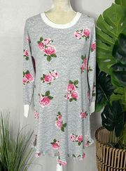 Betsey Johnson • rose pajama shirt