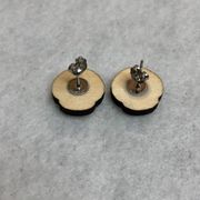 Mario Super Mushroom Wooden Stud Earrings