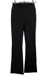 Glyder Flare Stretch Leggings Pants Women Size Medium Black Pullon High Waist