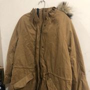 Madewell nylon Vancouver parka coat.