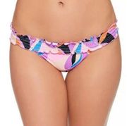 Salt+Cove multi color smocked bikini swim bottom