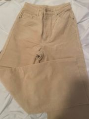 hm wide leg corduroy pants