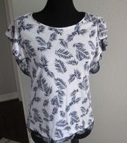 Maison Jules Flutter Sleeve T-shirt - Size M