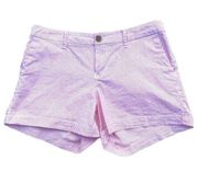 Old Navy pink and white pinstriped shorts / 2 / Excellent condition