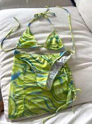 SheIn Three Piece Bikini Set