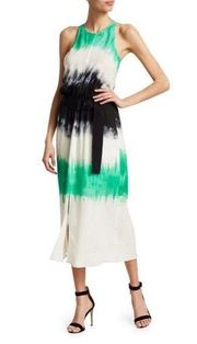 Rent the runway sz 12 Tallulah tie dye multicolor A.L.C dress beach multi  silk