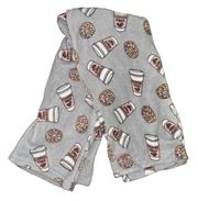 Bobbie Brooks Donut/Coffee Fuzzy Sleepwear Pants