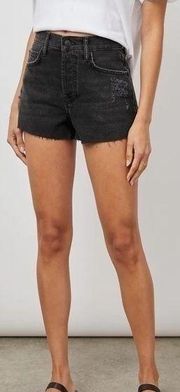 Rails Black Denim Shorts Size 32