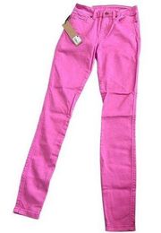 Ksubi spray on pink jeans