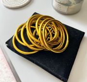 Buddha Girl Gold Bangles 