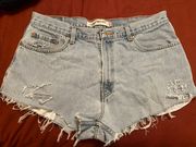 Levi’s Distress Shorts