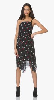 Rag & Bone Sonny Star Flowy Spaghetti Strap Midi Dress