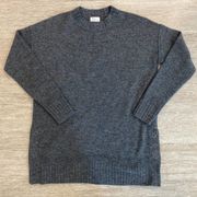 Women’s Caslon Long Sleeve Sweater Size Medium Gray