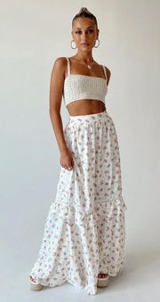 Floral Maxi Skirt