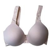 SPANX Bra-Llelujah!® Lightly Lined Full Coverage Bra  Light Pink 32C Front Close