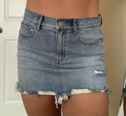 Denim Jean Skirt