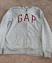 Gap Zip Up Sweater