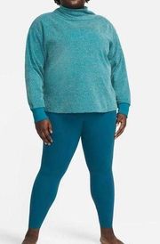 Nike Yoga Luxe Texture Cowl Neck Pullover