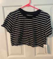 BDG Urban Outfitters  Striped Crop Trop