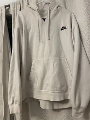 Nike White Hoodie