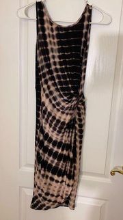 Tie Dye midi dress. Size Medium