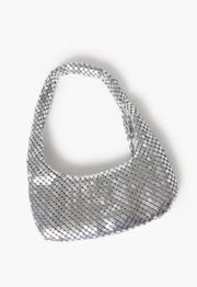 Silver Chainmail Shoulder Bag