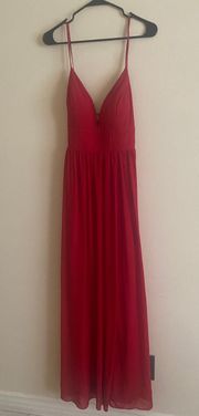 Red Formal Dress