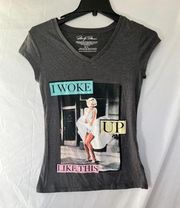 Marilyn Monroe Gray T-Shirt - Size M