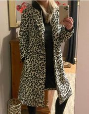 Leopard Animal Print Coat 