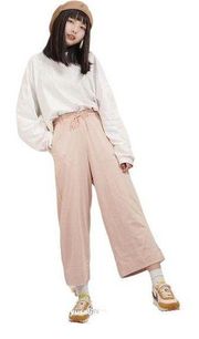 Nike  Jersey Capri Cotton Sweat Pants Shimmer Pink