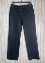 New York & Company Black Straight Leg Pants Size 4 Average