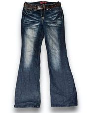 Zanadi Belted Bootcut Jeans 