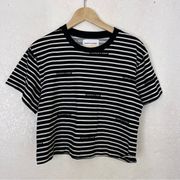 THE KOOPLES black white logo Tee size size 2 medium