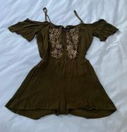 Los Angeles Green Romper