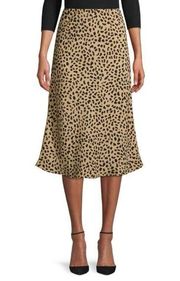 Sanctuary Animal-Print Midi Skirt