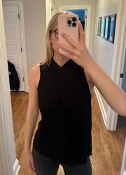 Anthropologie Black Tank