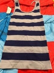 Arden B Striped Tank Top Size XS/S