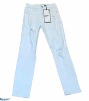 Almost Famous distressed vintage mom jeans