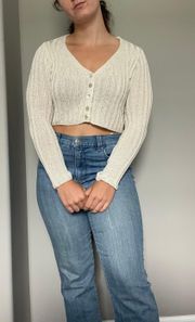 Cropped Sweater 